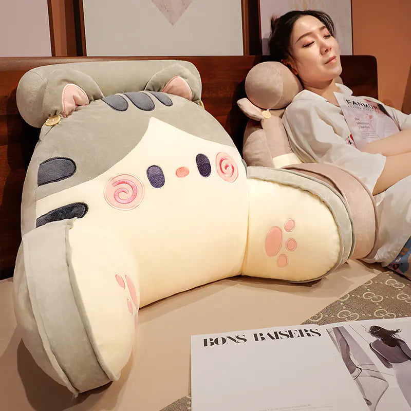 Removable Backrest Cushion for Dorm Sofa and Bed